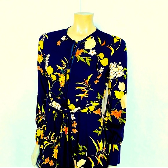 Japanese style print Floral Dress - Picture 5 of 16